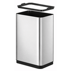 Lixeira de Luxo - acabamento inox