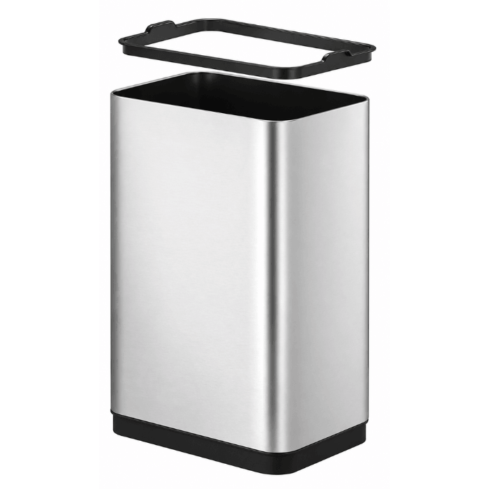 Lixeira de Luxo - acabamento inox