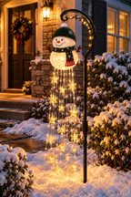 Boneco de Neve Solar - painel solar