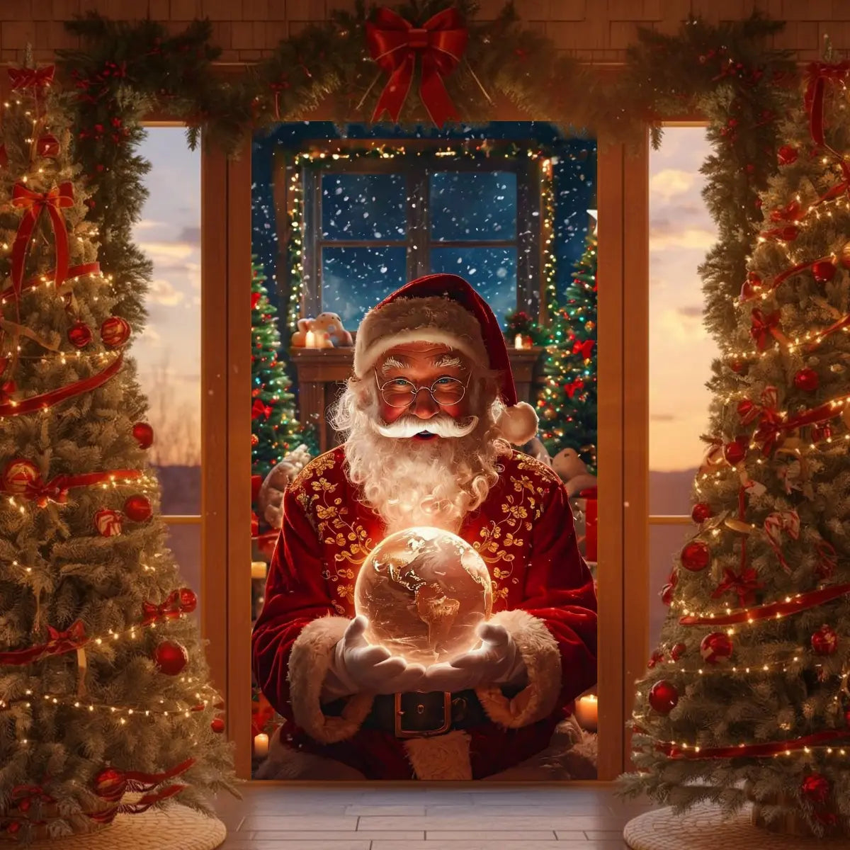 Kit Capas de Porta de Natal