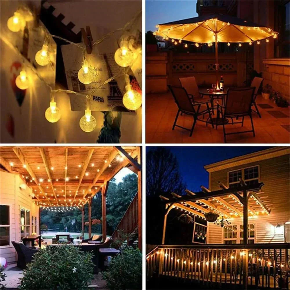 Luzes LED Encantadas para Natal – Magia e Brilho em Cada Canto