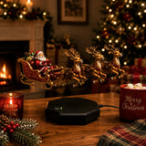 Trenó Mágico do Papai Noel - Display de Levitação Magnética