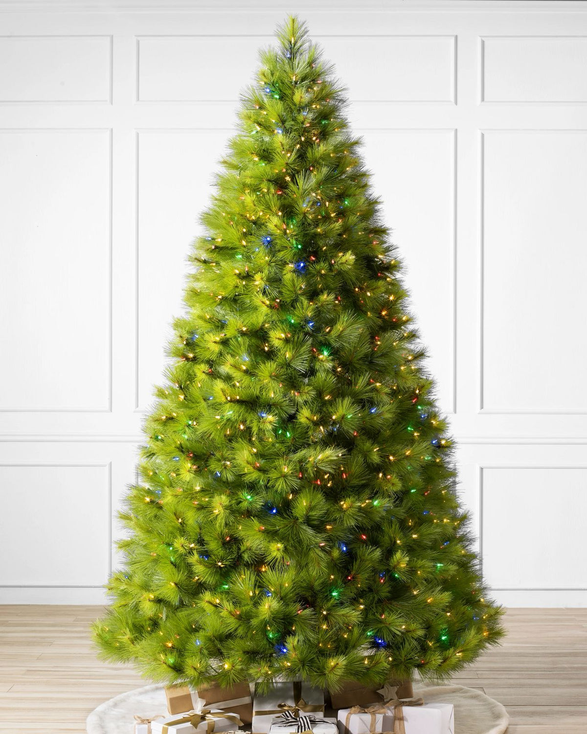 Árvore de Natal Pinheiro Agulha LED Colorido