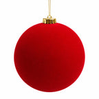 Bolas de Natal de Veludo - Lisa, Canelada ou Rústica, 10cm a 25cm