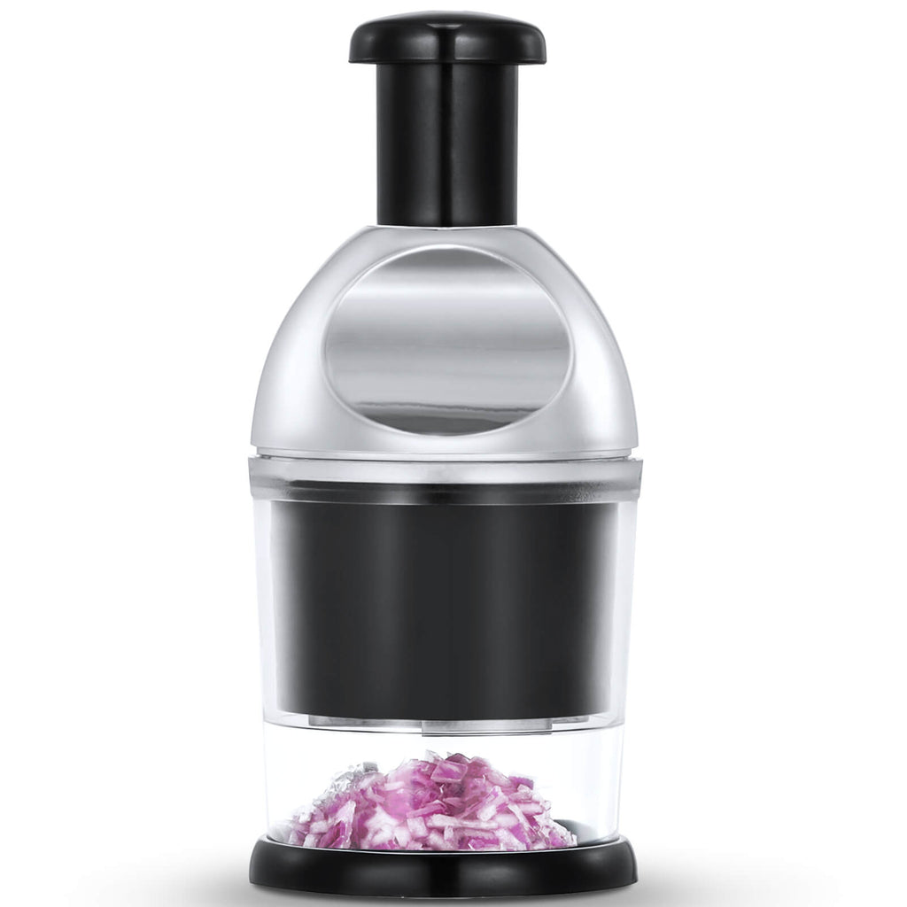 2026 Geedel Manual Food Chopper,2026 Prep Essential! Easily Chop Onions, Garlic, Veggies,BPA Free,Easy Clean