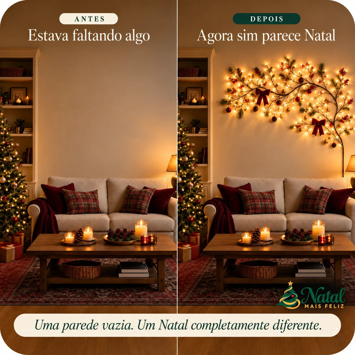 Galho Mágico LED™ – Flexível e Moldável