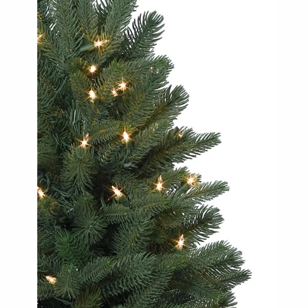 Mini Árvore de Natal 90 cm com Vaso Decorativo e Luzes LED Quentes