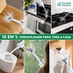 Mop a Vapor 10 em 1 – Limpeza Profunda em 10 Segundos
